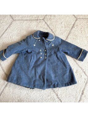 Vintage Little Country Originals Child’s Coat Set Blue Heirloom Outfit